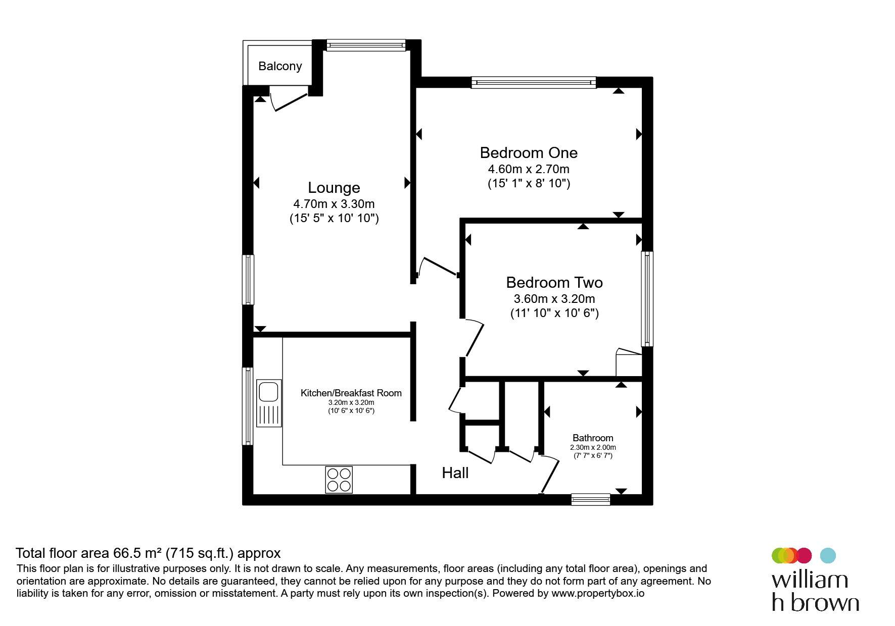 43, Willowfield, HARLOW floorplan