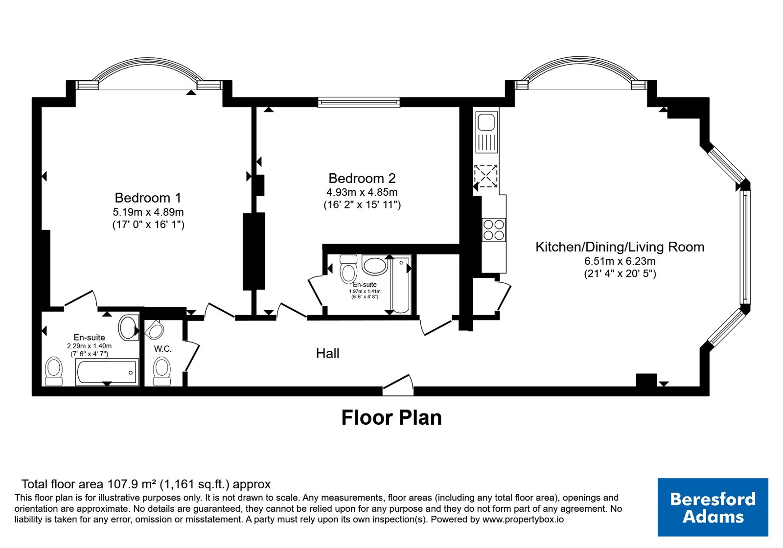 Apartment 8, Greysfield House,, Ferma Lane, Chester floorplan