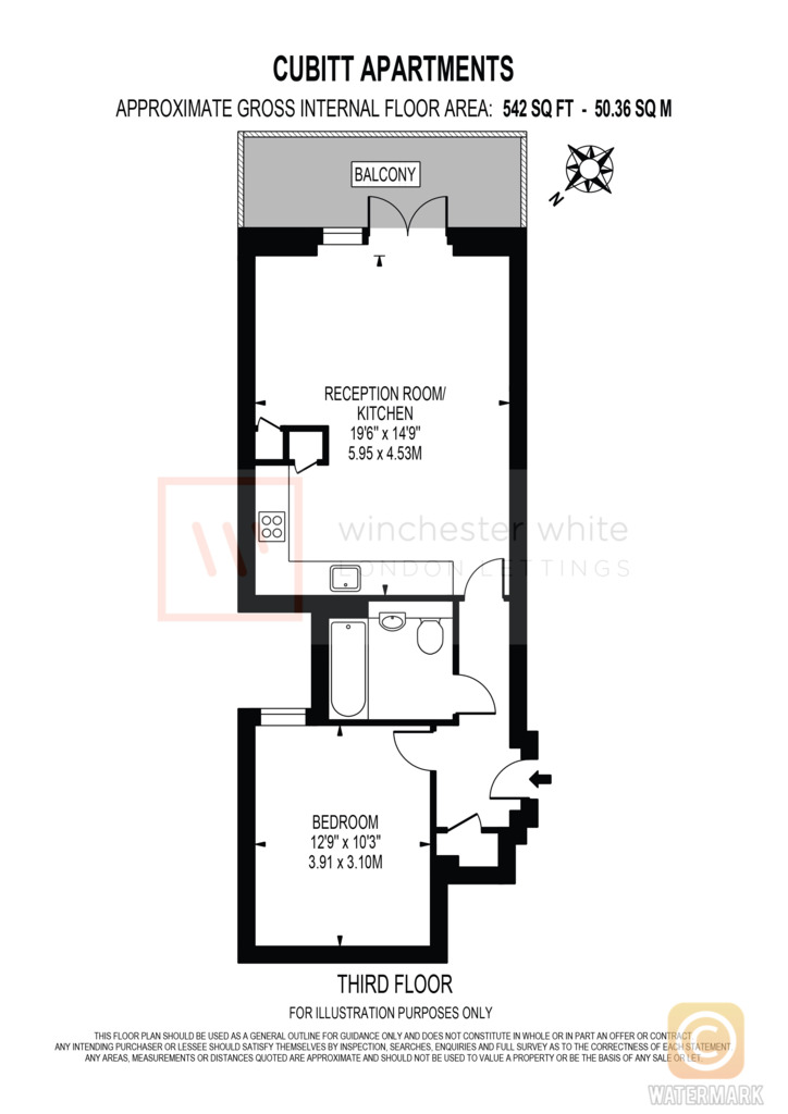 36 Chatfield Road, London floorplan