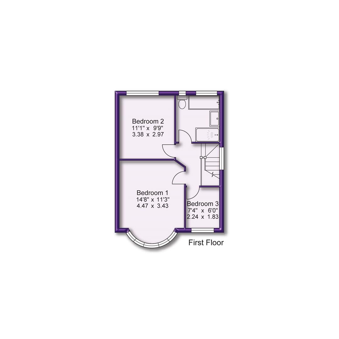 24, Lansdowne Road, Altrincham floorplan
