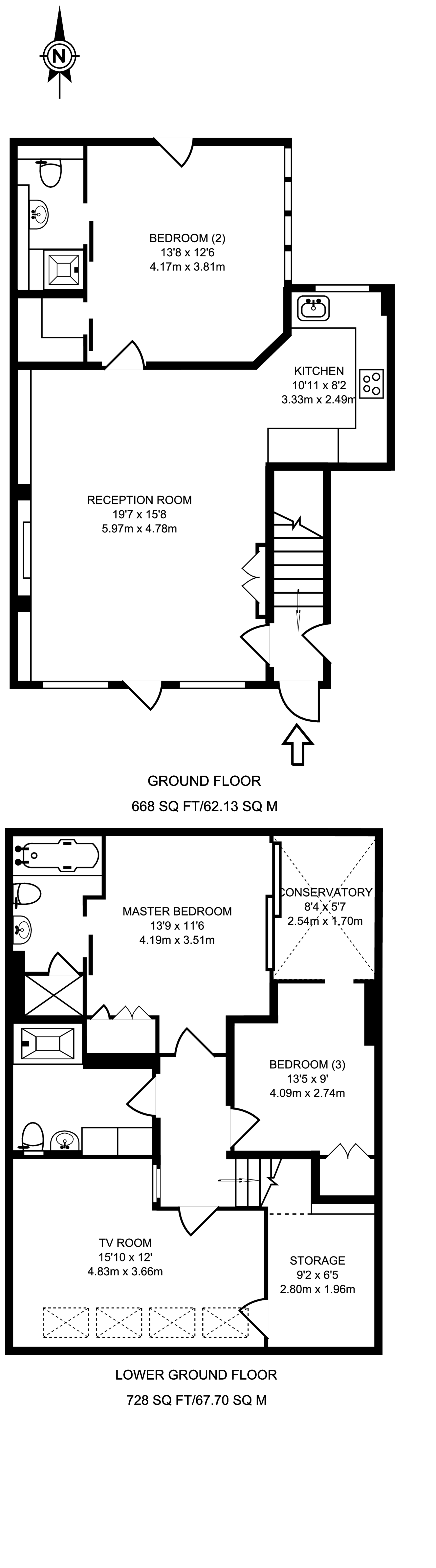 Atherstone Mews, South Kensington floorplan