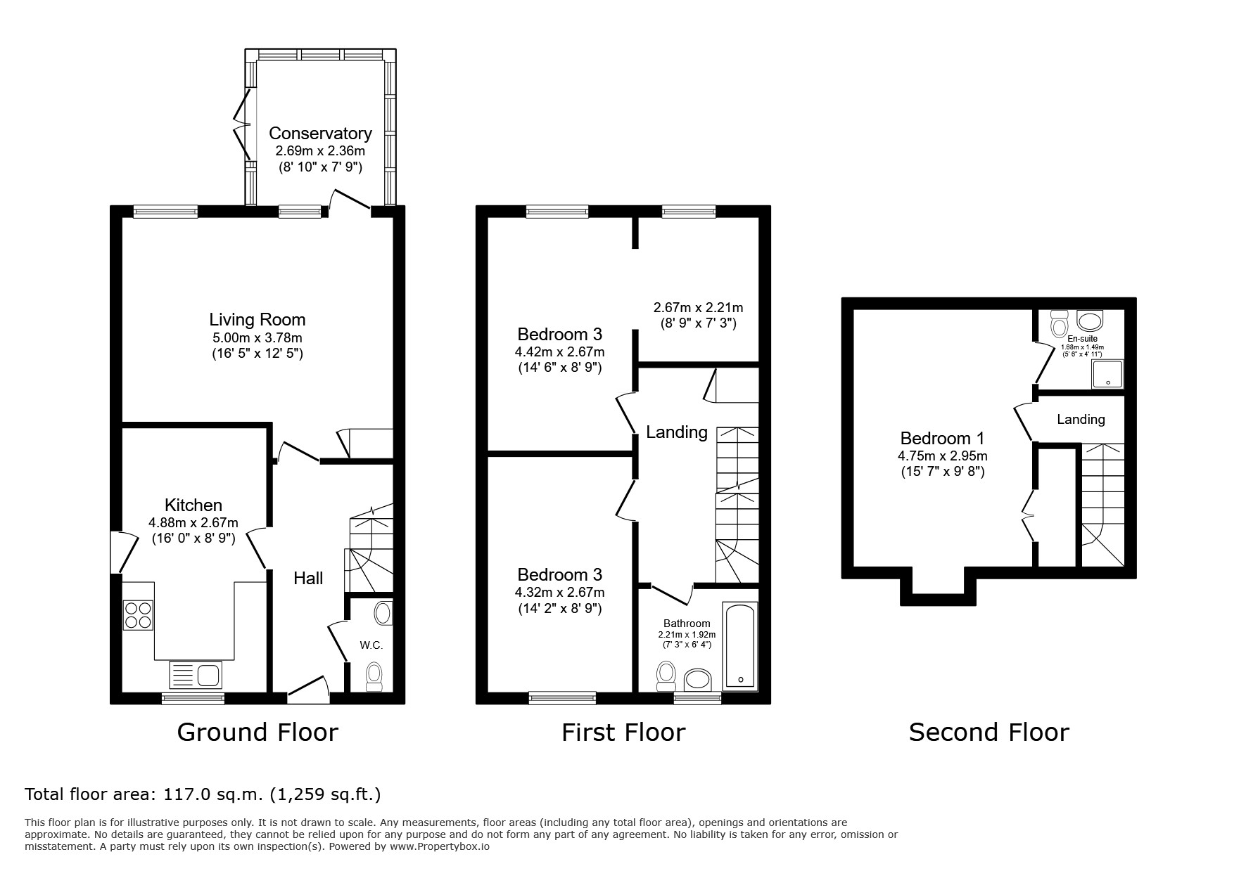 6, Bloomfield Rise, Bristol floorplan