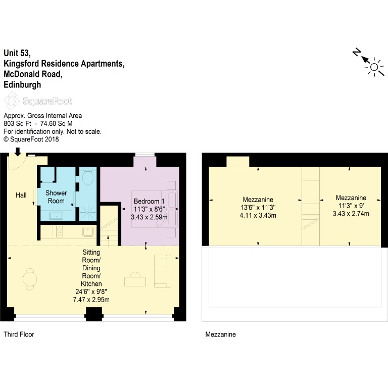 Flat 53, McDonald Road, Broughton, Edinburgh, EH7 4NN, Edinburgh floorplan