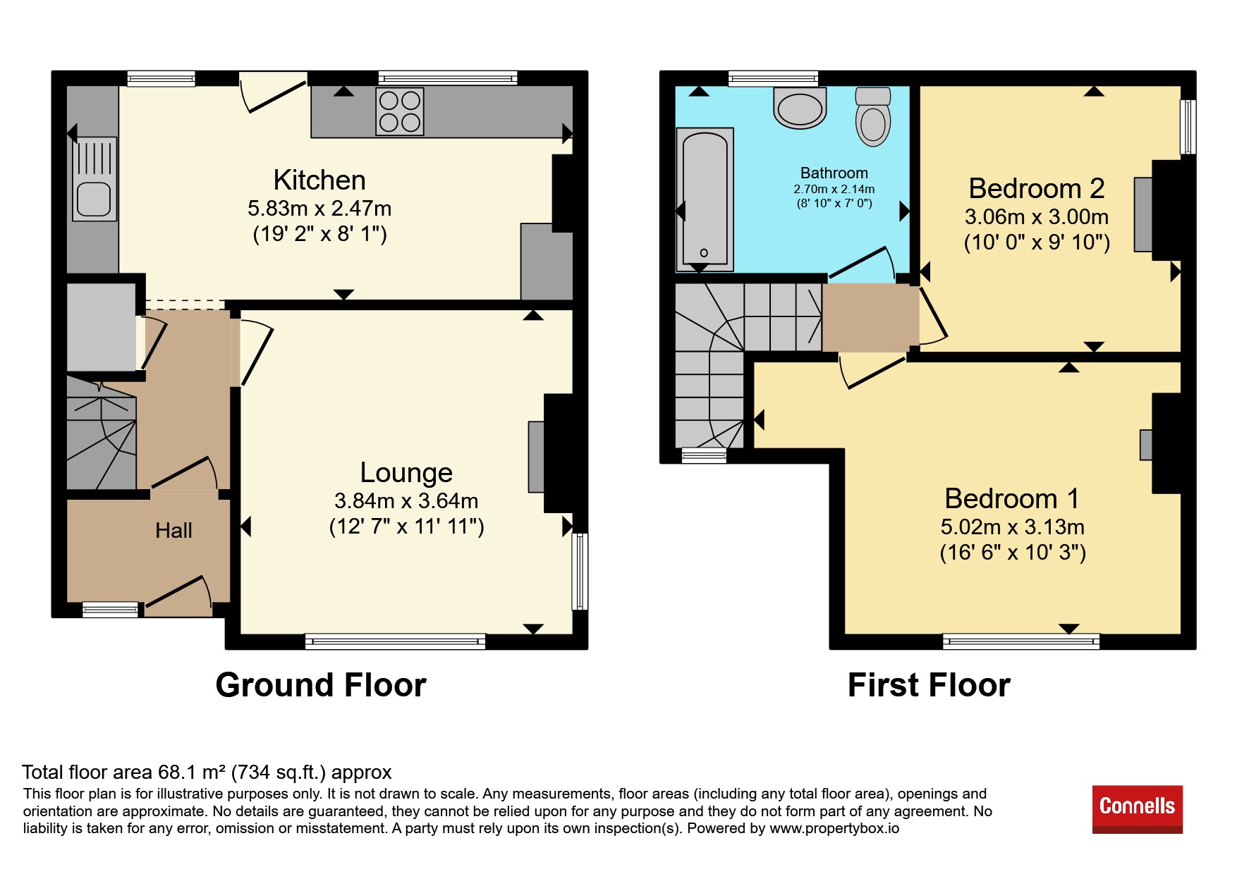 66, Great North Road, Welwyn Garden City floorplan