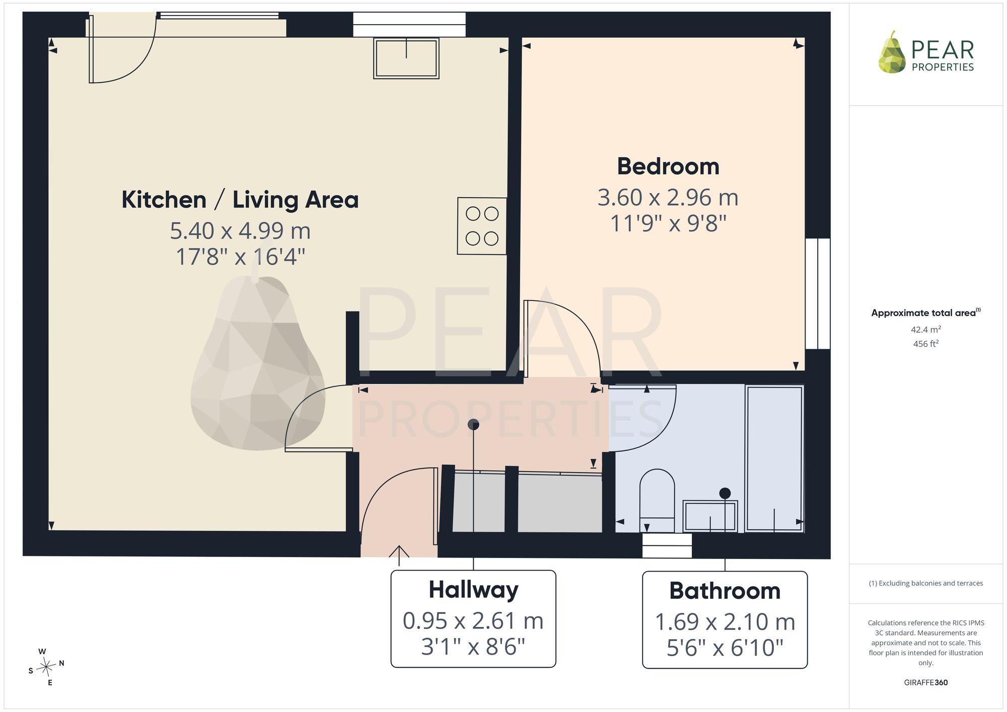 Flat 1 Western Lodge, Cokeham Road, Lancing, Lancing floorplan