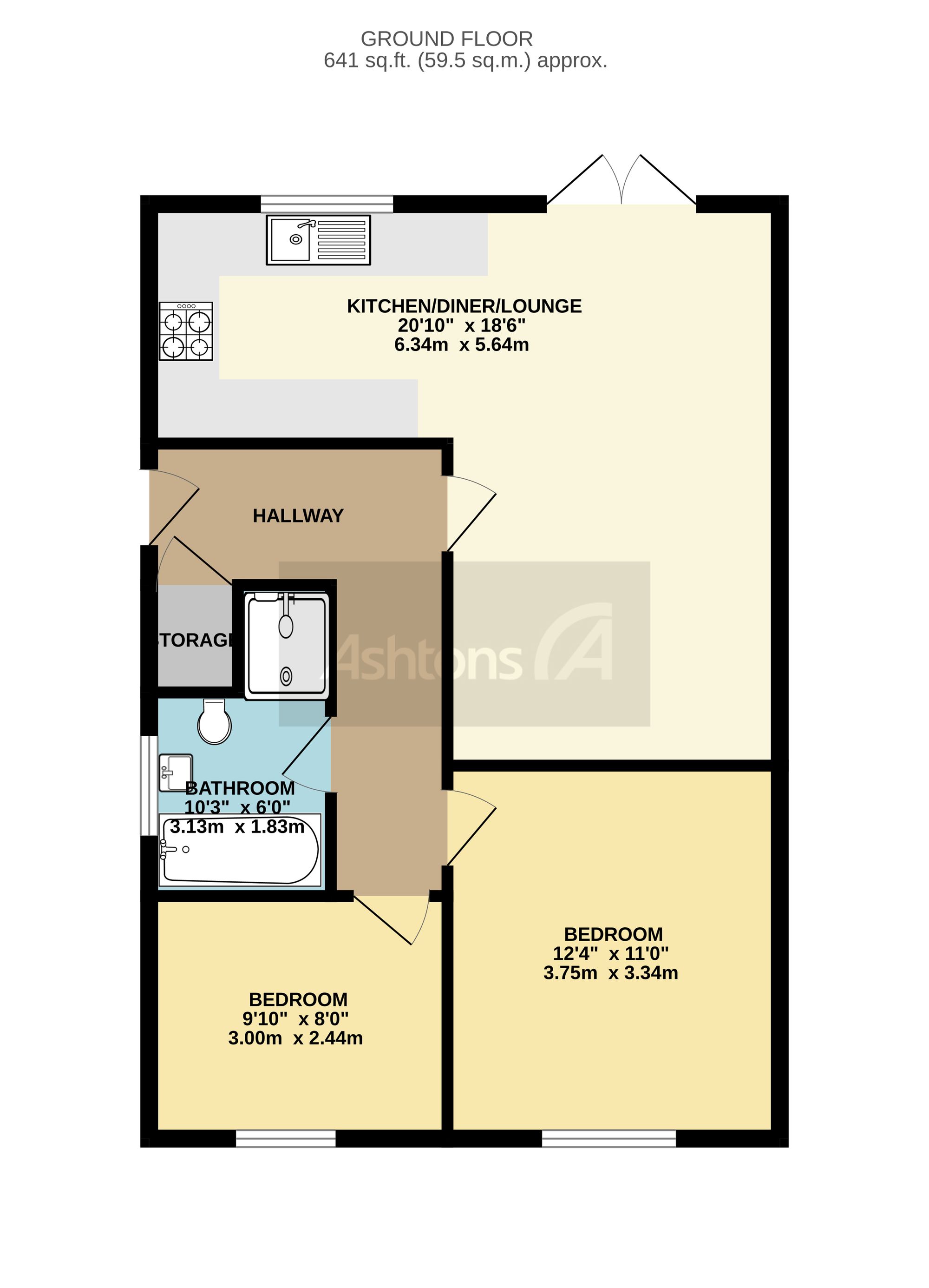 86 Keyes Close, Warrington floorplan