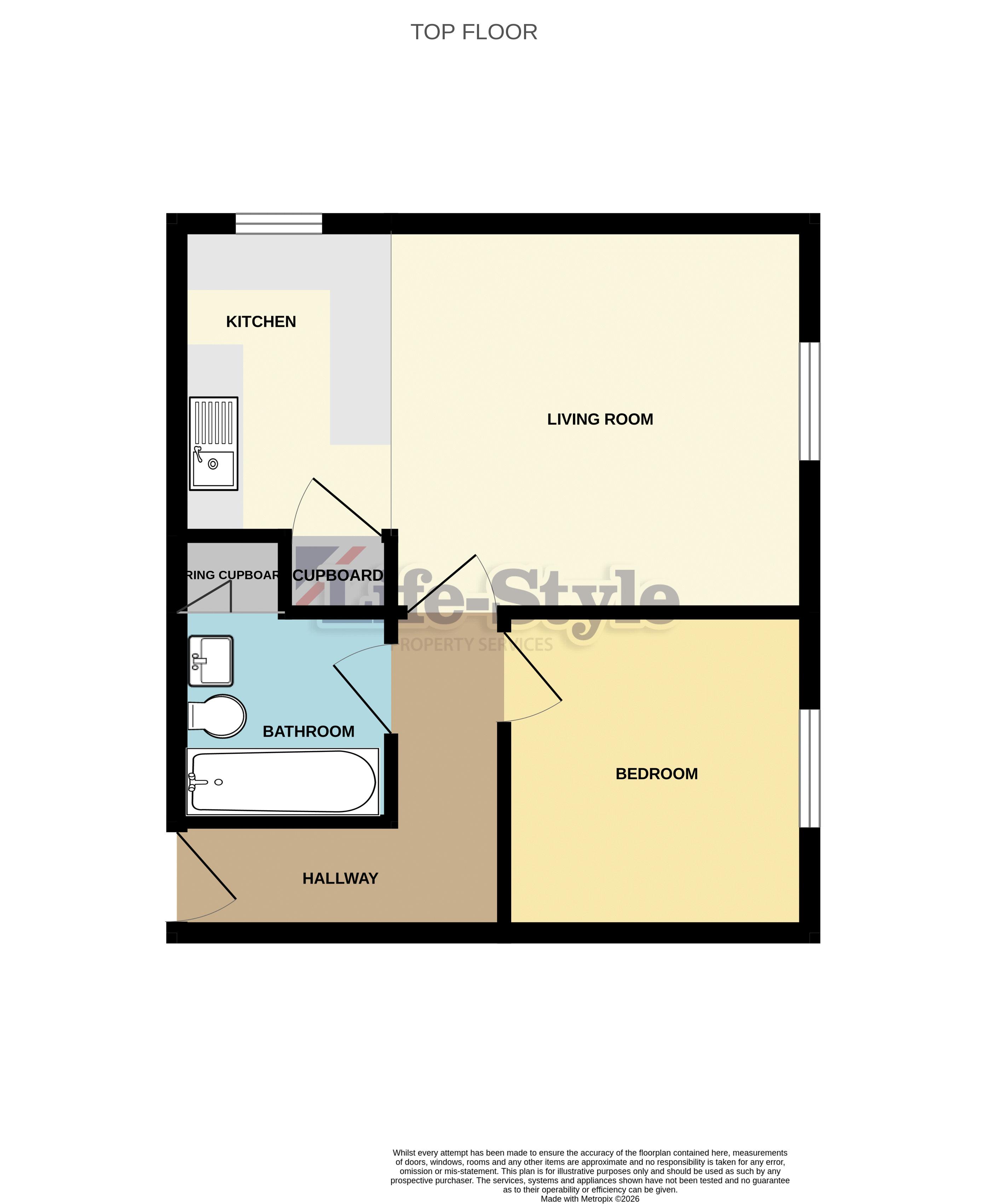 58, Chequers Court, Bristol floorplan