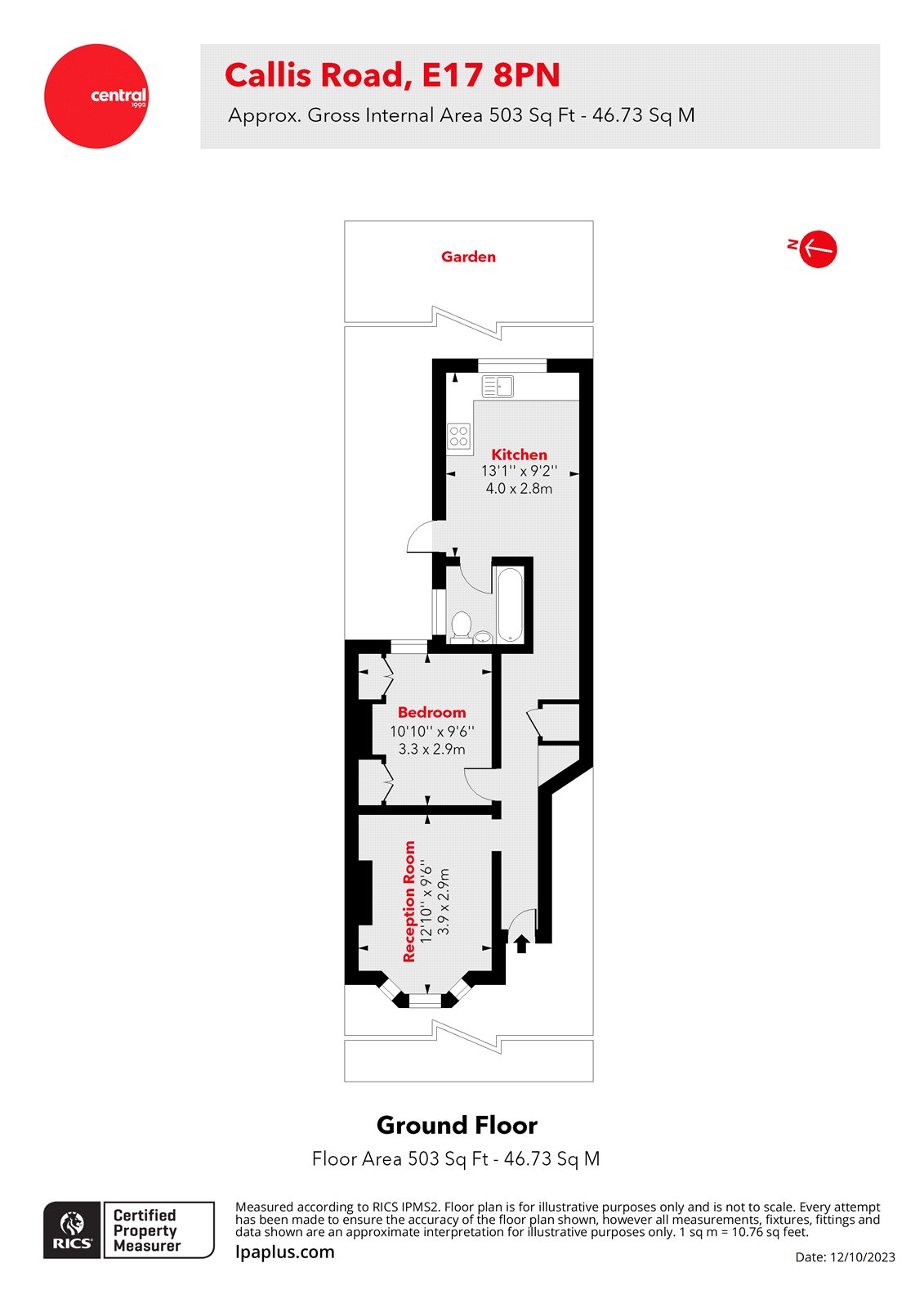 Callis Road, London floorplan