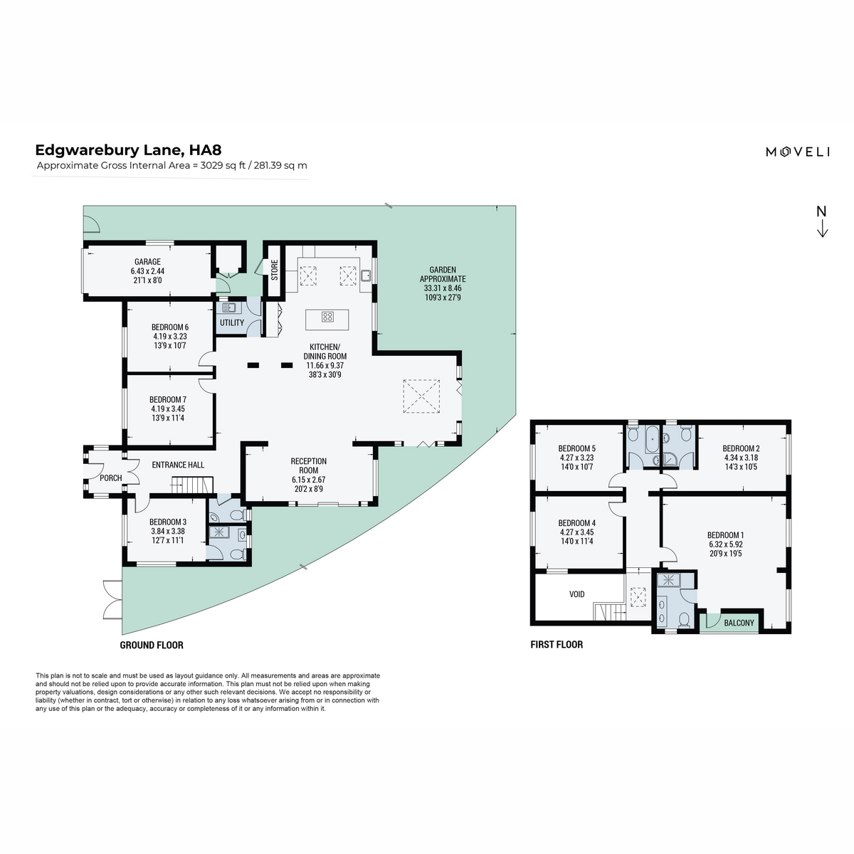 271, Edgwarebury Lane, Edgware floorplan