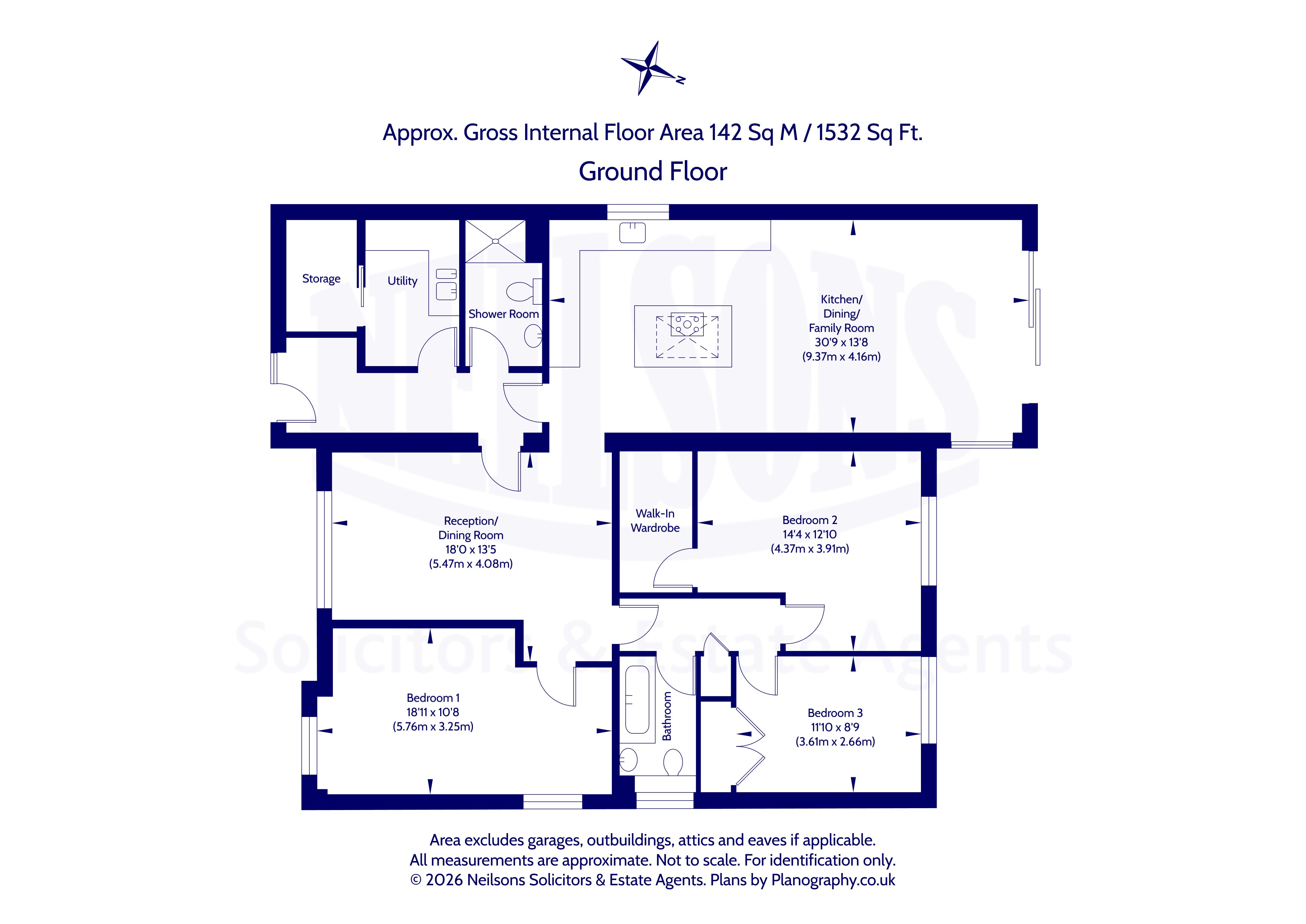 Turner Avenue, Edinburgh floorplan