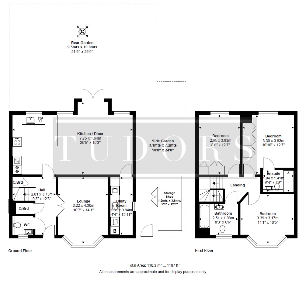 Berkeley Drive, West Molesey floorplan