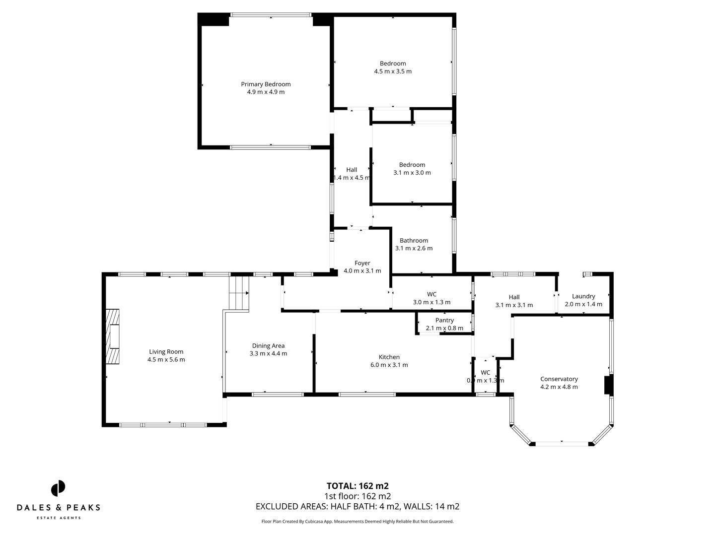 Ruffino Cottage, Holymoor Road, Chesterfield floorplan