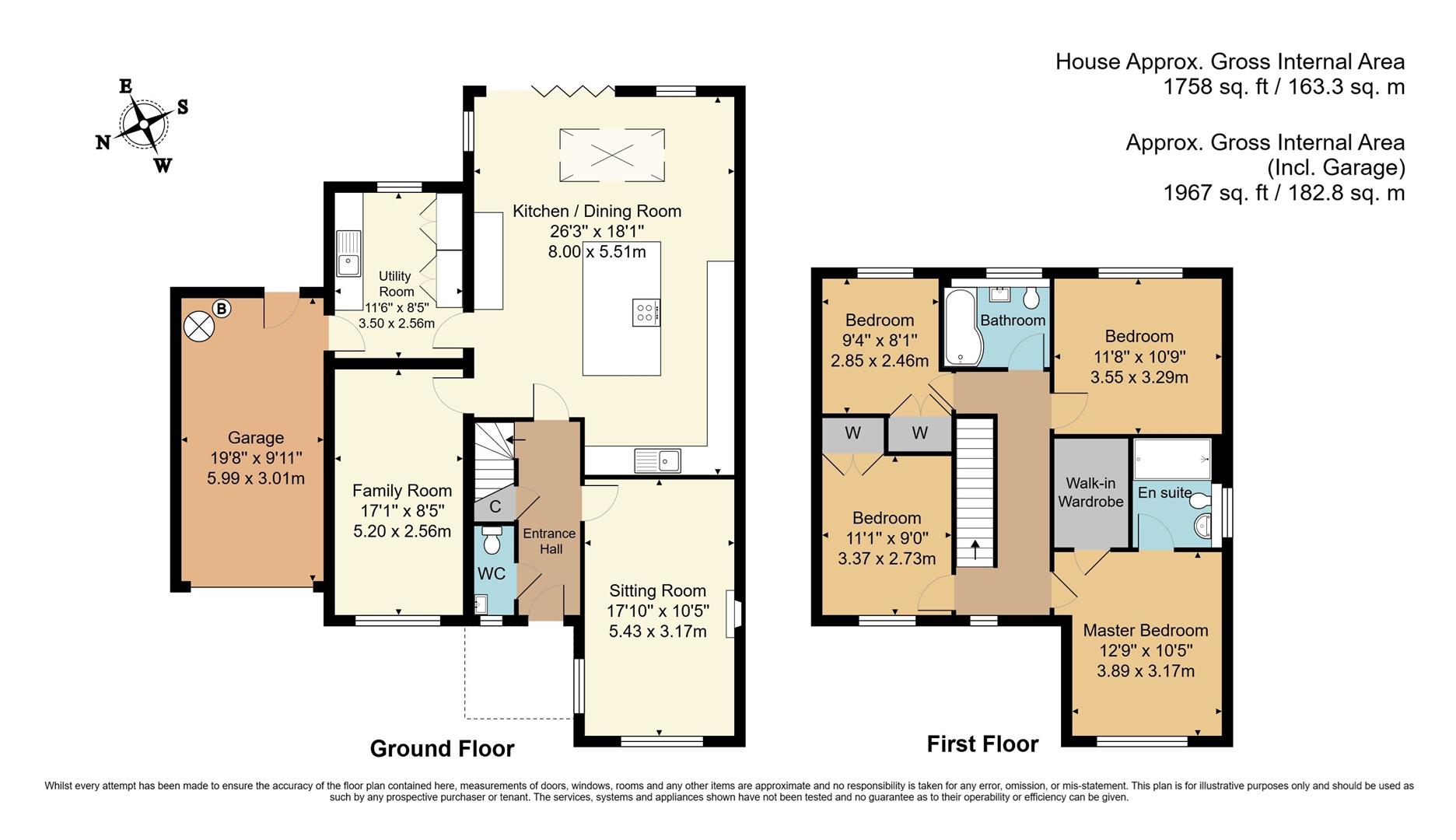 3, Hampden Way, West Malling floorplan
