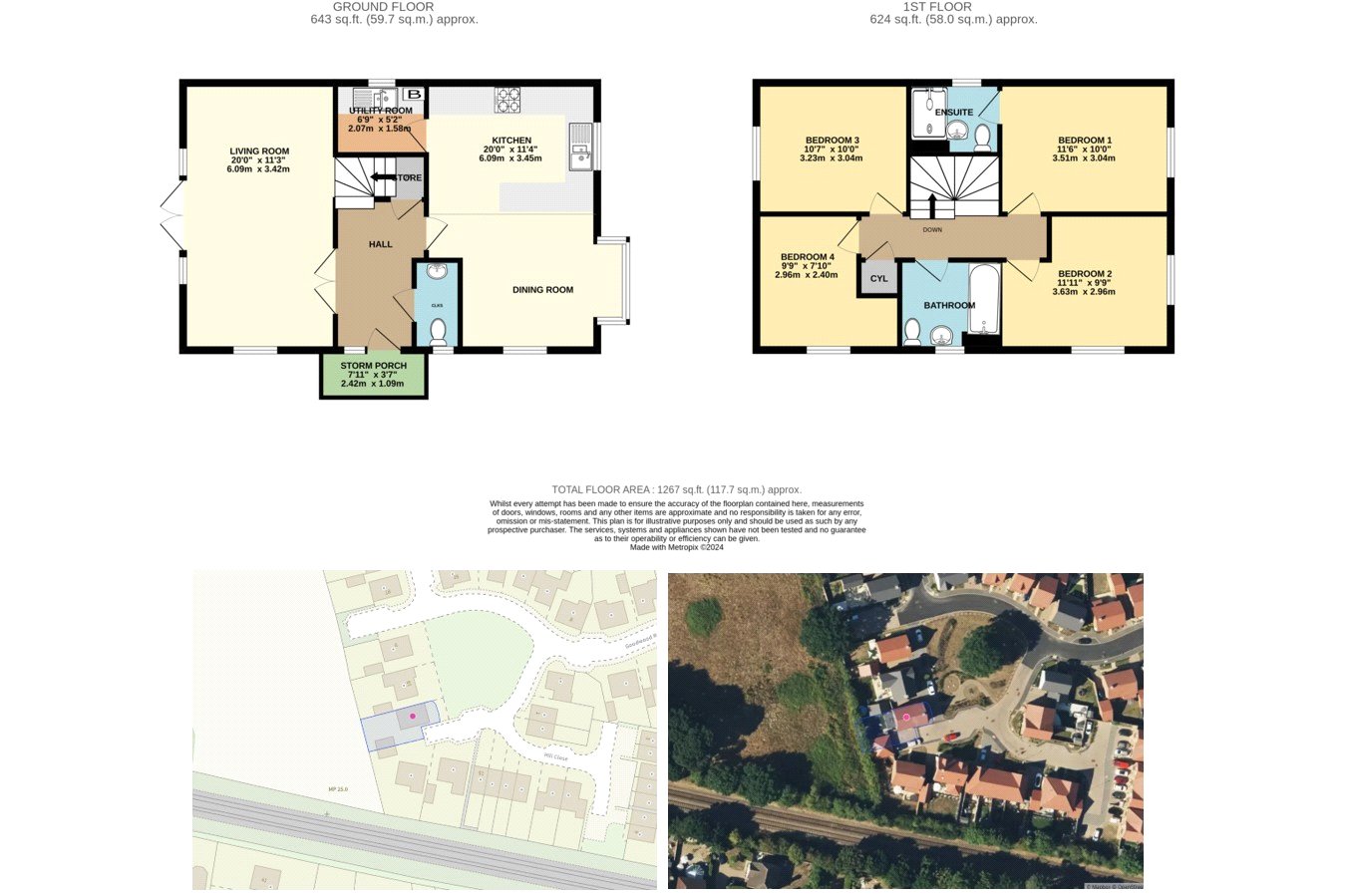 18, Hill Close, Kent floorplan