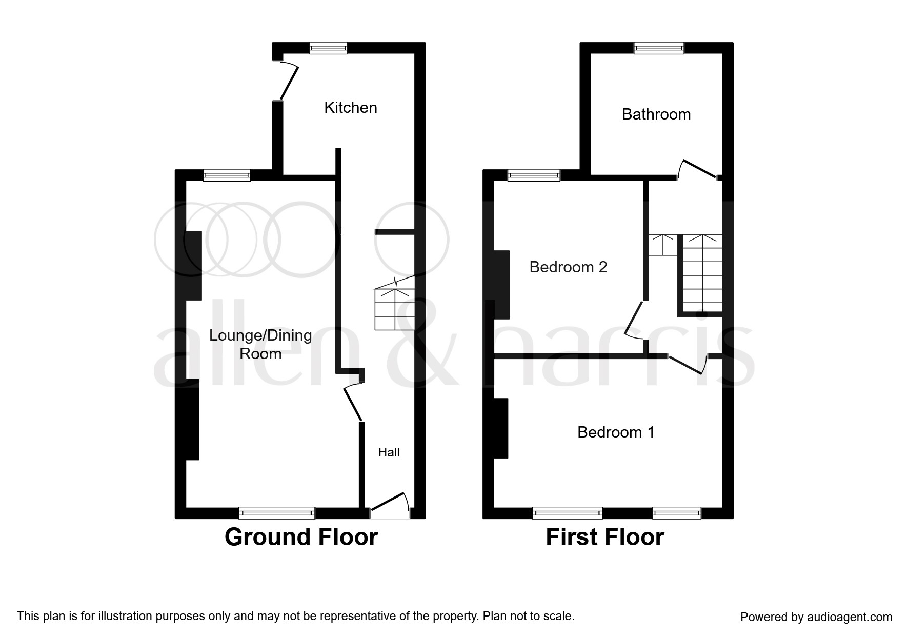 2 Bedrooms Terraced house for sale in Springfield Place, Canton, Cardiff CF11