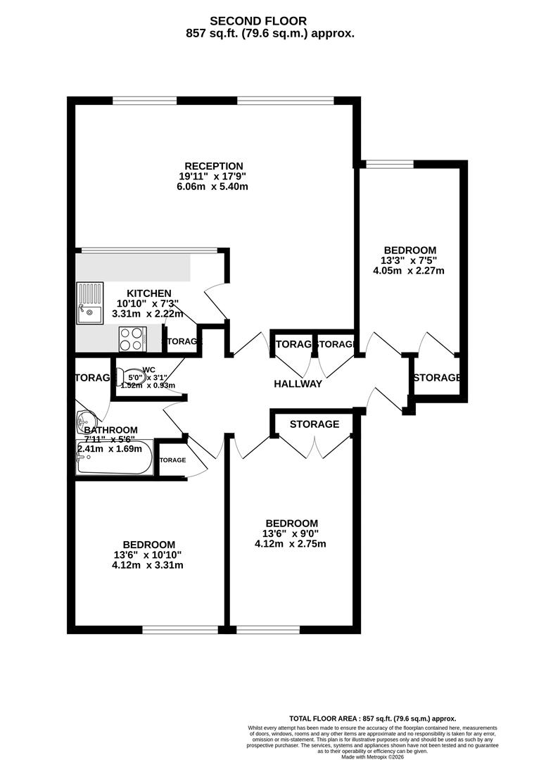 8, Southfield Court, Bristol floorplan