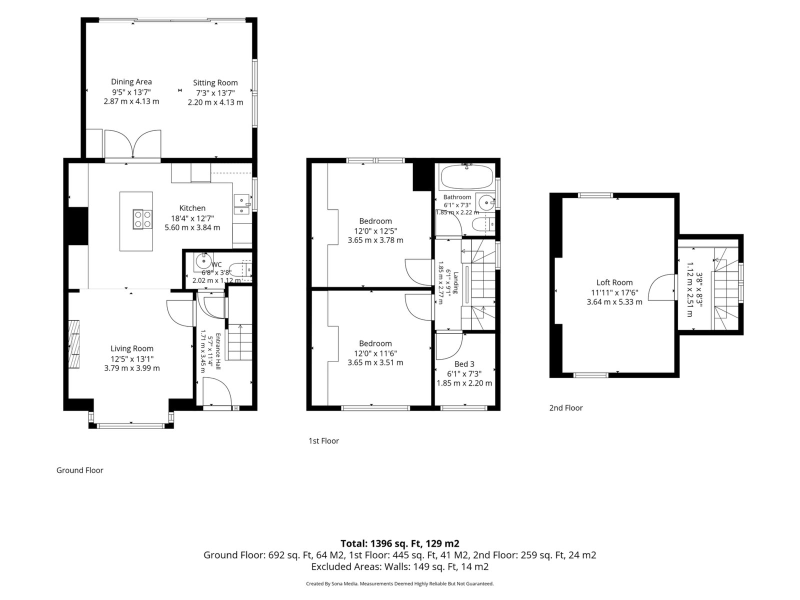 31, Spencer Avenue, Manchester floorplan