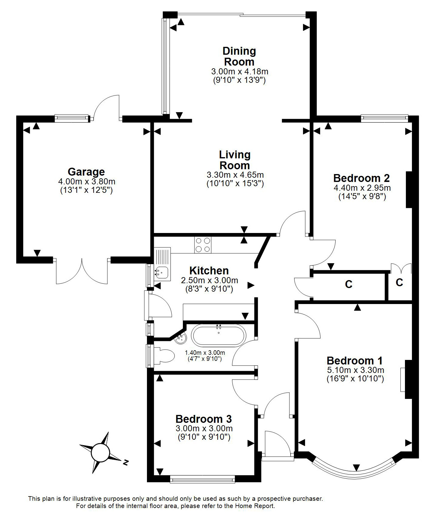 21, Craigleith Hill Loan, Craigleith, Edinburgh floorplan