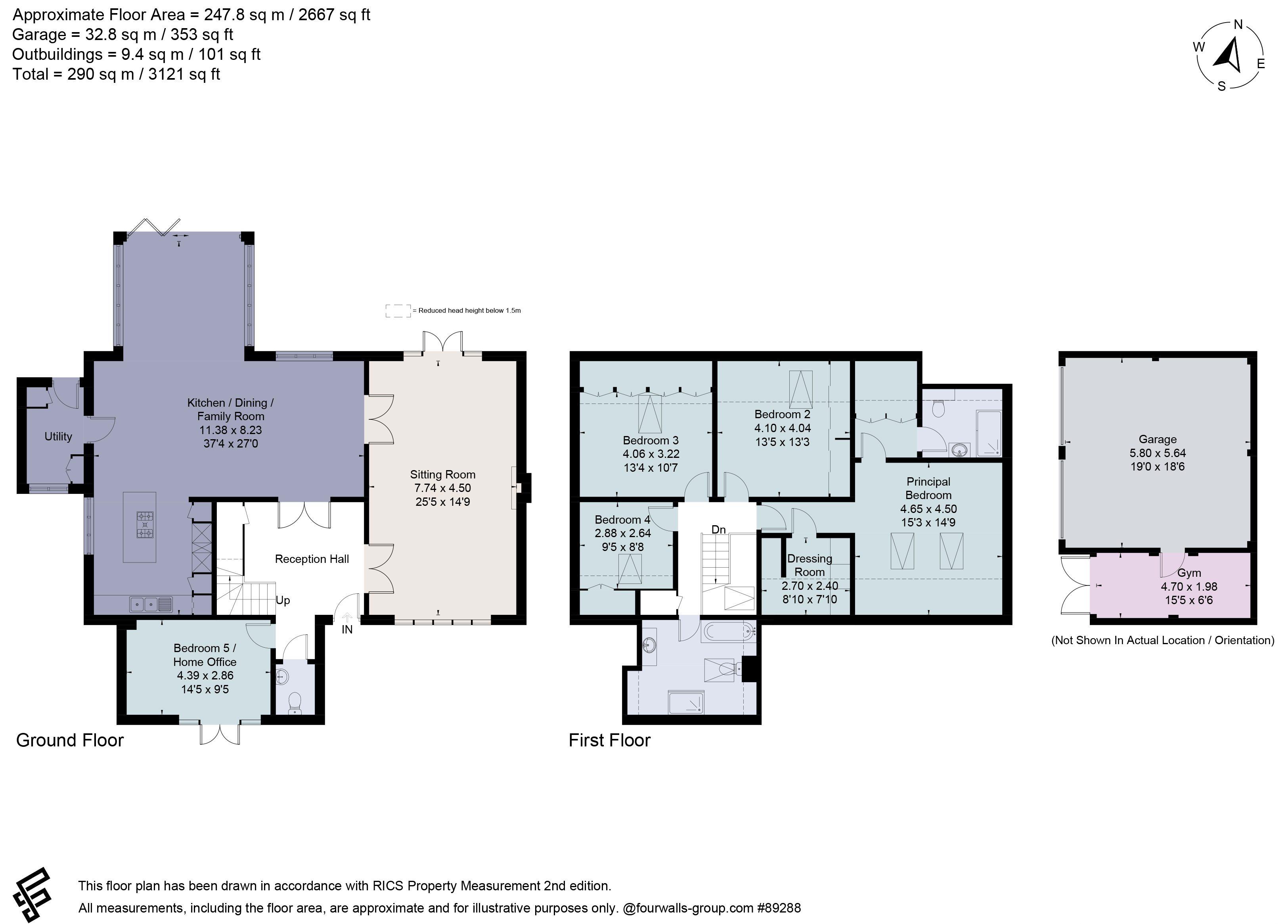 The Hideaway, 10A, Ash Close, High Wycombe floorplan