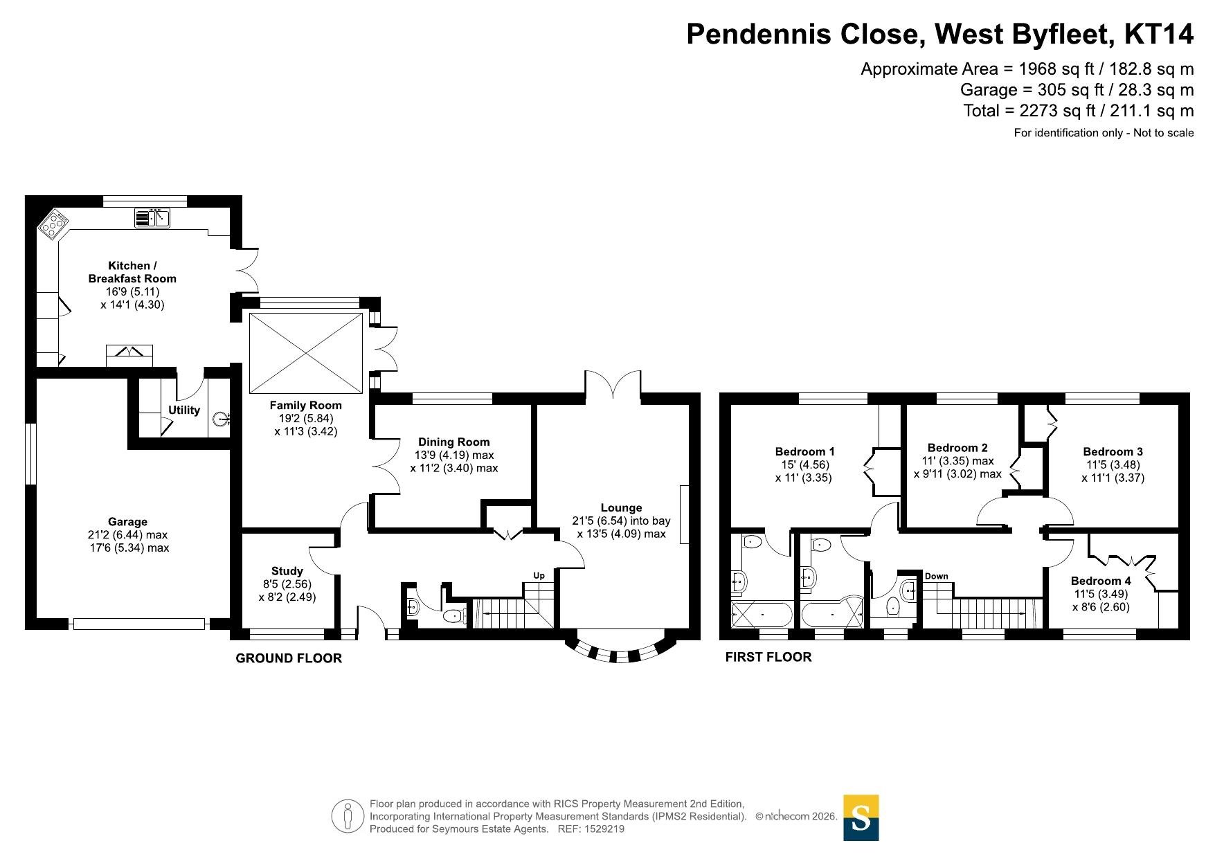 Pendennis Close, Surrey floorplan