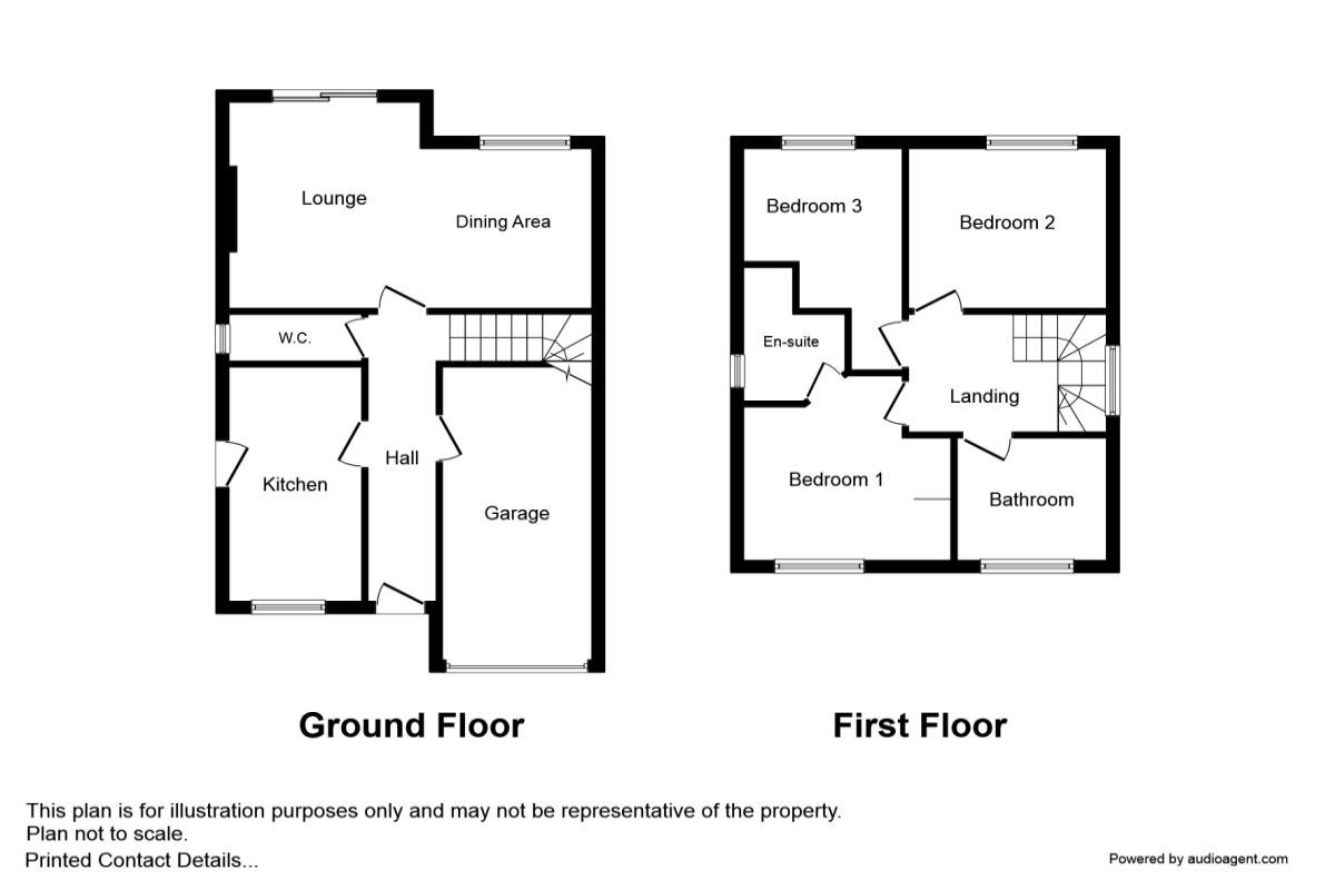 3 Bedrooms Detached house for sale in Skipton Close, Bamber Bridge, Preston PR5