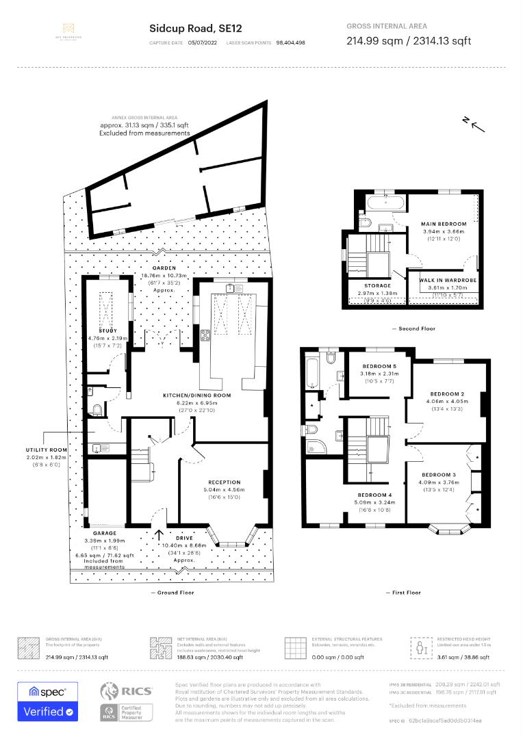 Sidcup Road, London SE12, 5 bedroom semidetached house for sale