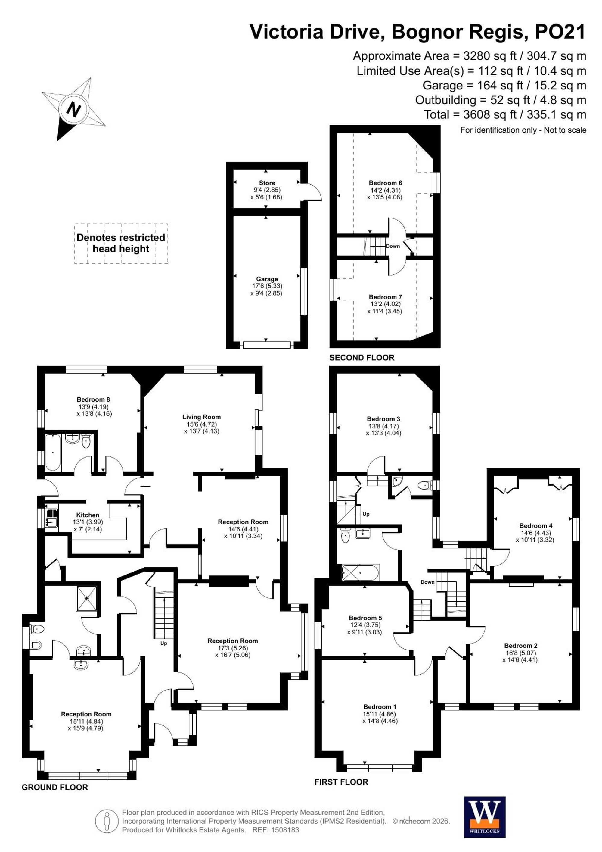 100 Victoria Drive, Bognor Regis floorplan