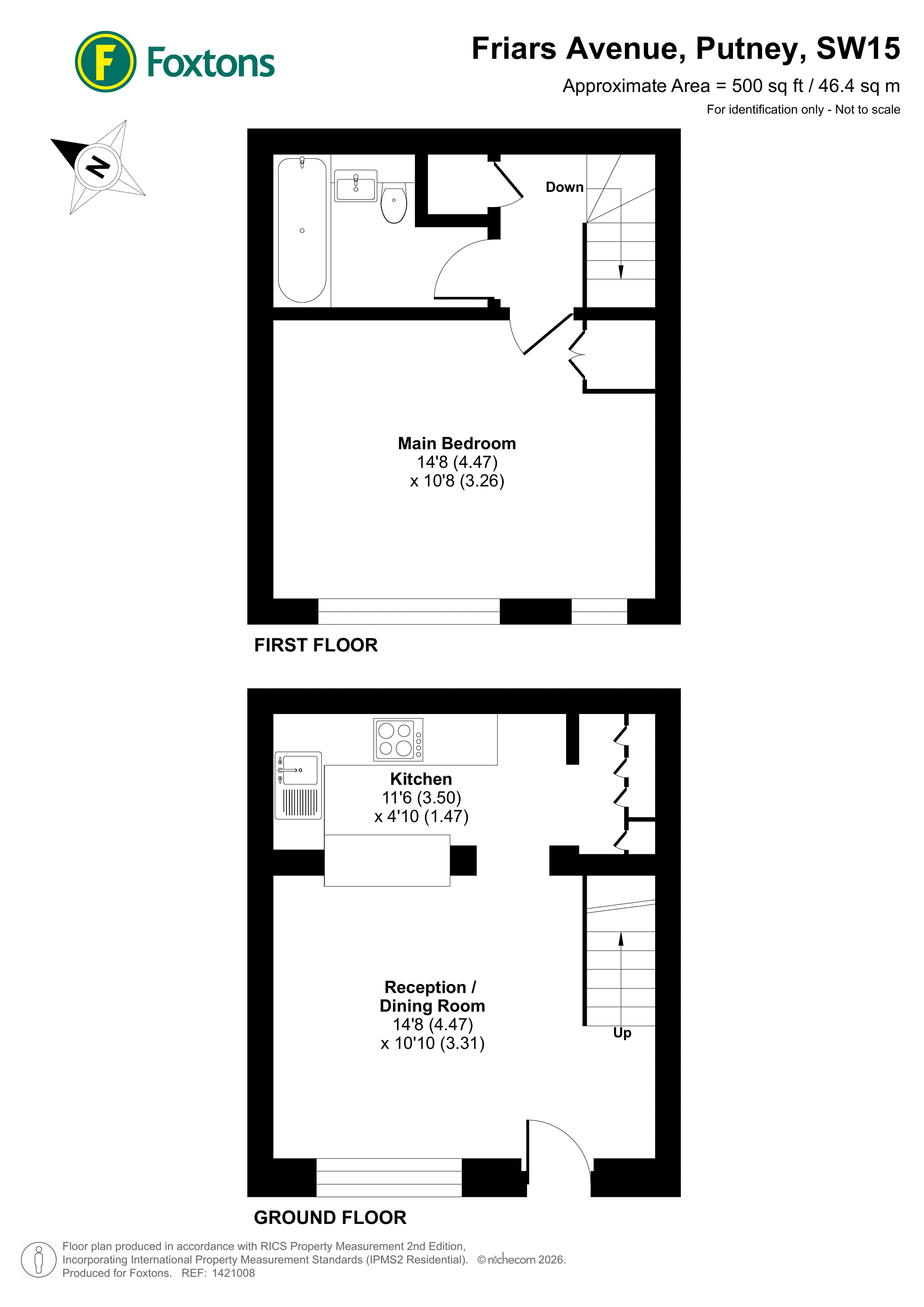 Friars Avenue, Kingston Vale floorplan