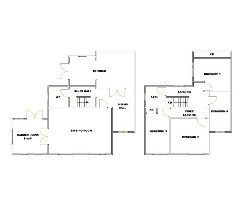 4 Bedrooms Semi-detached house for sale in The Firs, Bosbury, Ledbury, Herefordshire HR8