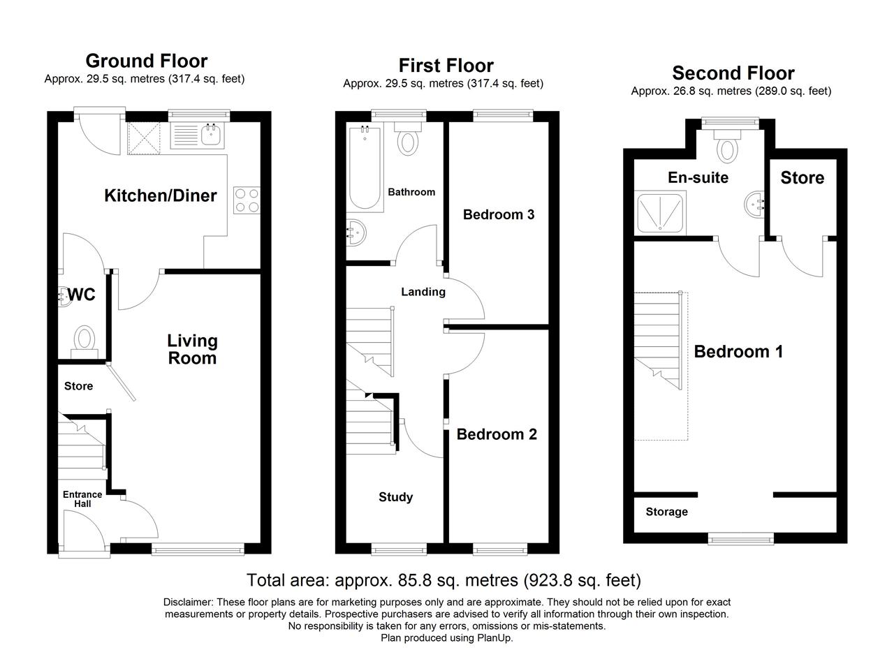 127, Cotmanhay Road, Ilkeston floorplan