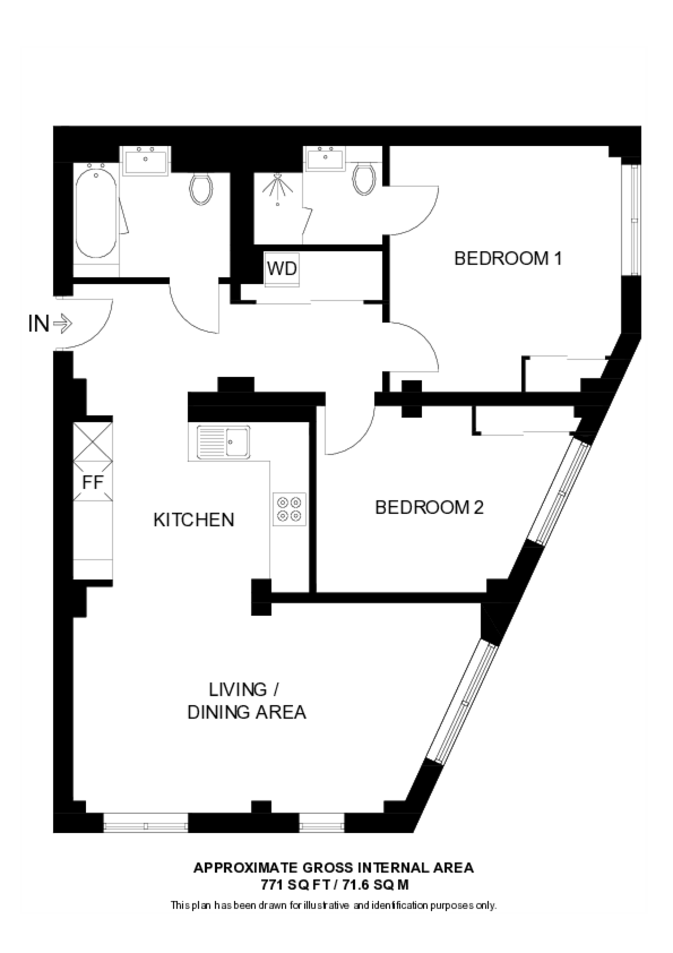 Selbourne Road, Walthamstow floorplan