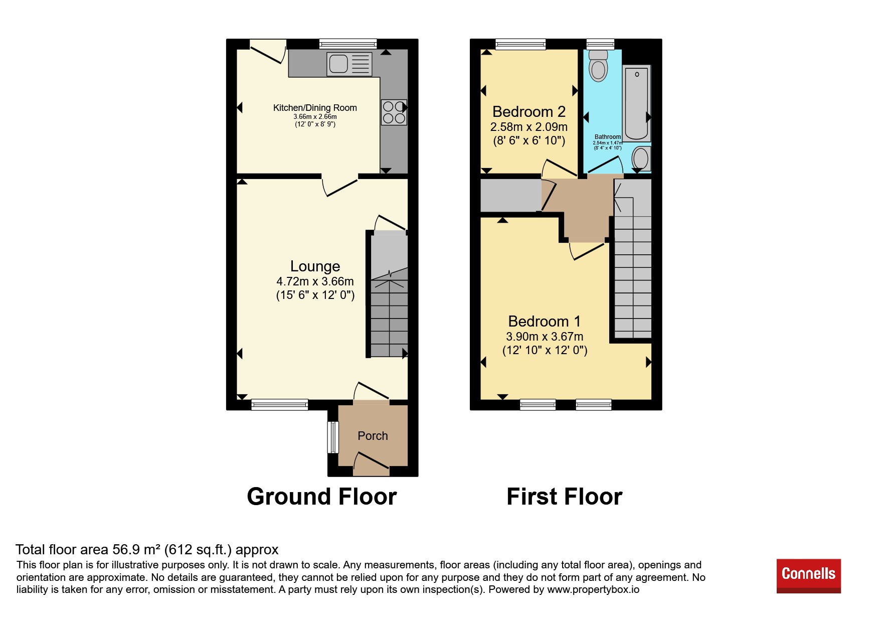 47, Bryony Road, LEICESTER floorplan