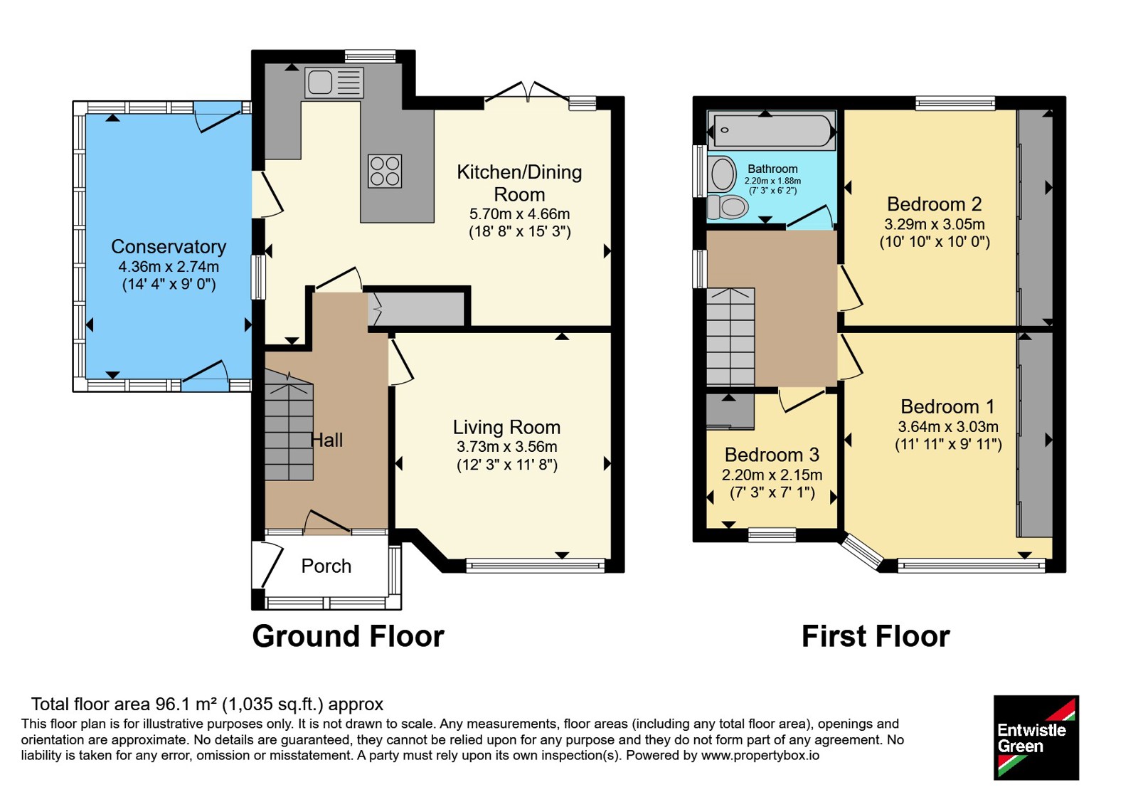 157, Tong Road, Bolton floorplan