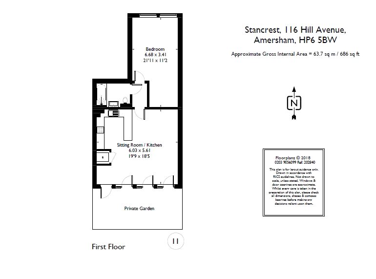 1 Bedrooms Flat for sale in Stancrest Court, 16 Hill Avenue, Amersham HP6