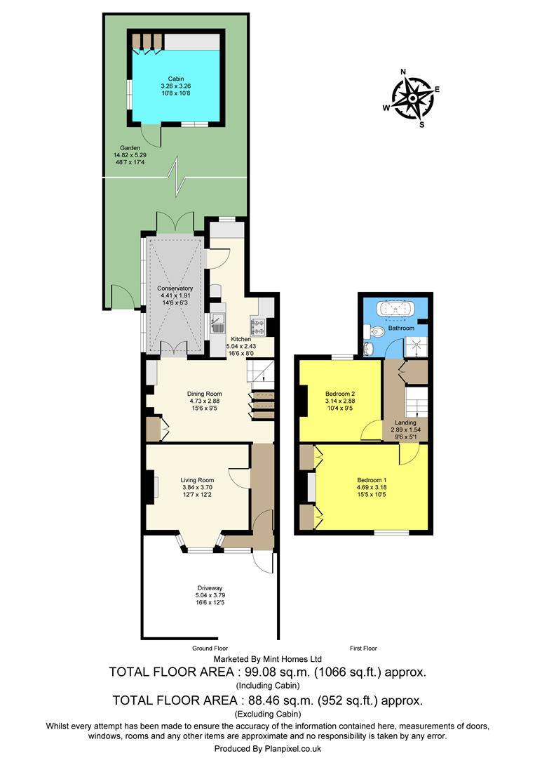 32, Chapel Grove, Addlestone floorplan