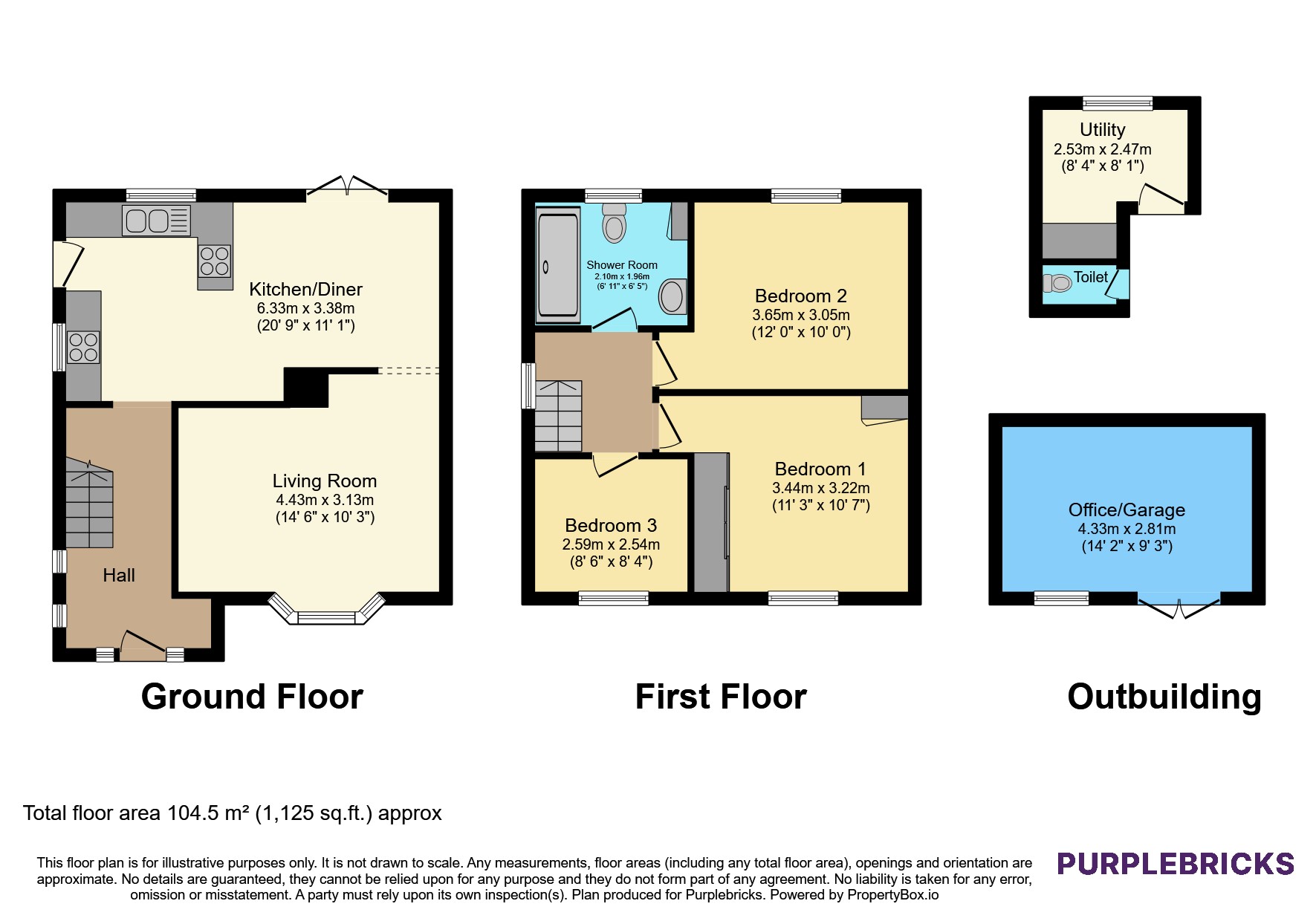 23, Raleigh Drive, Horley floorplan