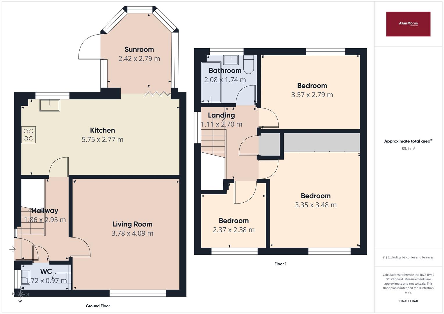 36, Duke of Edinburgh Way, Malvern floorplan