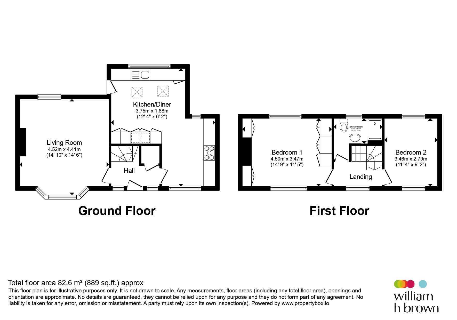 5, Harehills Park View, LEEDS floorplan