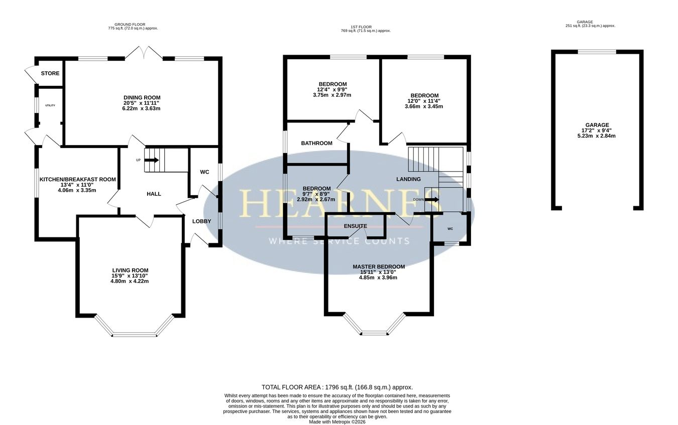 13, Central Drive, Bournemouth floorplan
