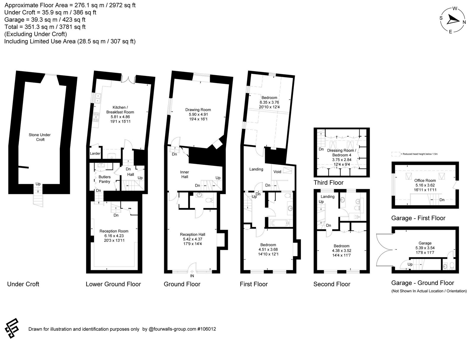 Bluett House, 20 Gloucester Street, Malmesbury floorplan