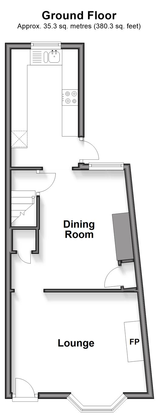 Kirdford Road, Arundel floorplan