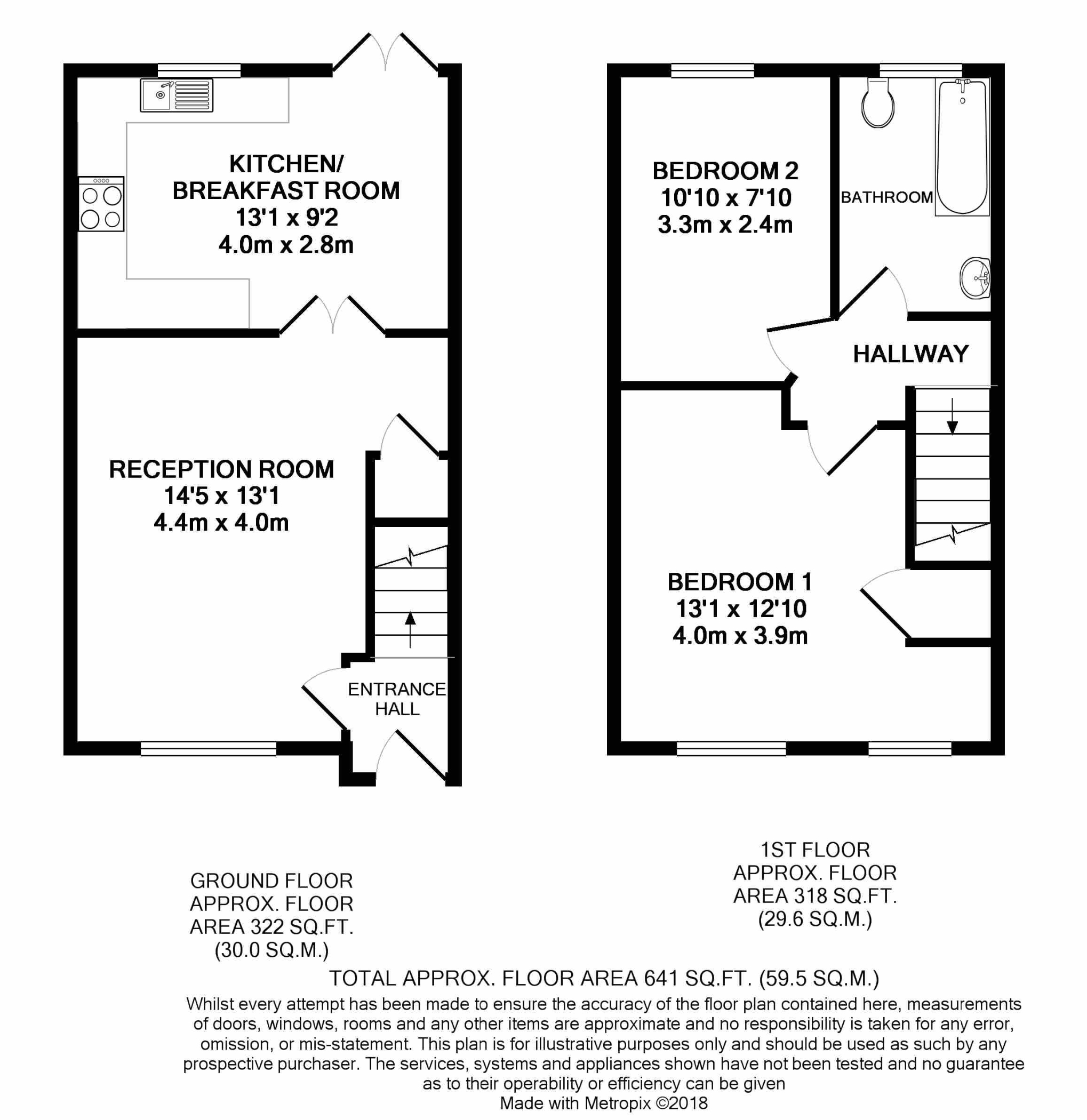 2 Bedrooms Terraced house for sale in Hopwood Close, Watford WD17