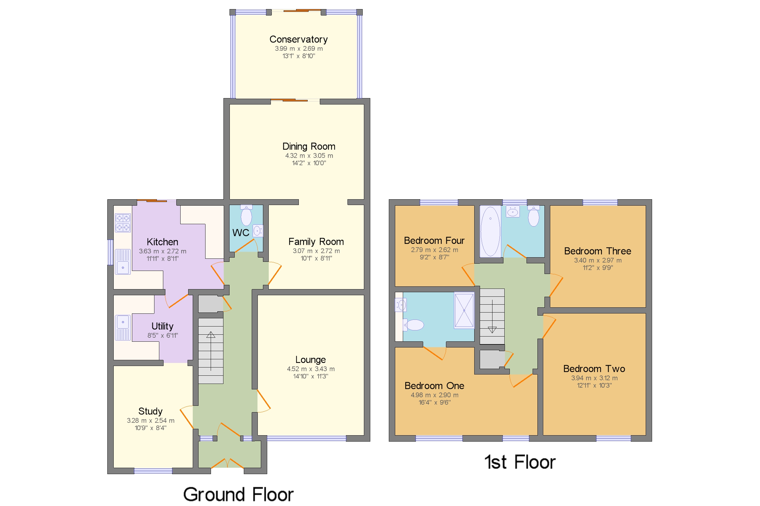 4 bed detached house for sale in Freckleton Drive, Seddons Farm, Bury