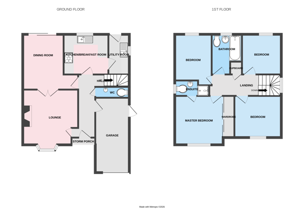 14, Dalby Close, Telford floorplan