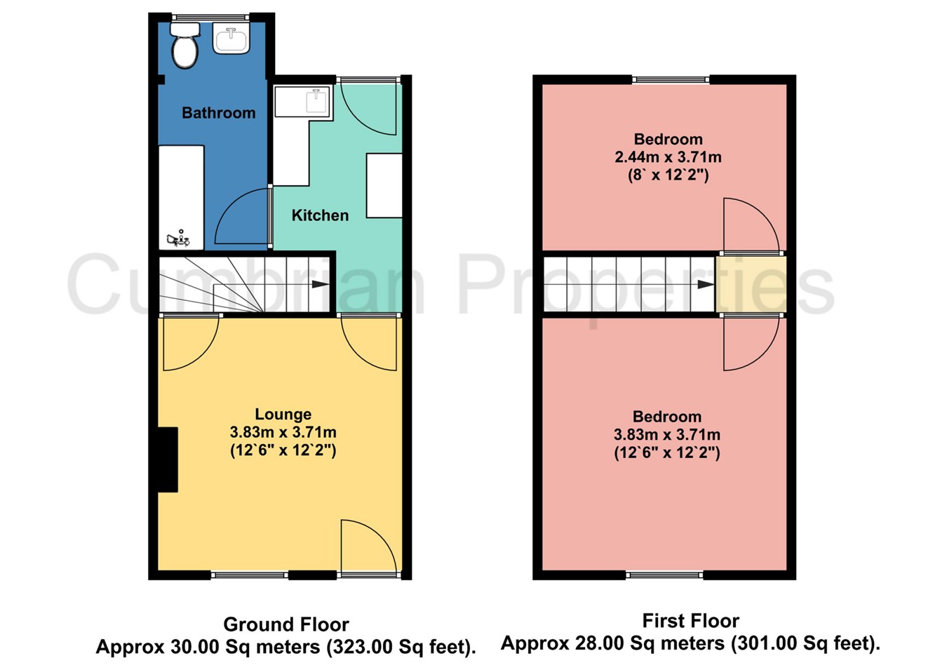 2 Bed Terraced House For Sale In Lawson Street Carlisle Ca2 66720171