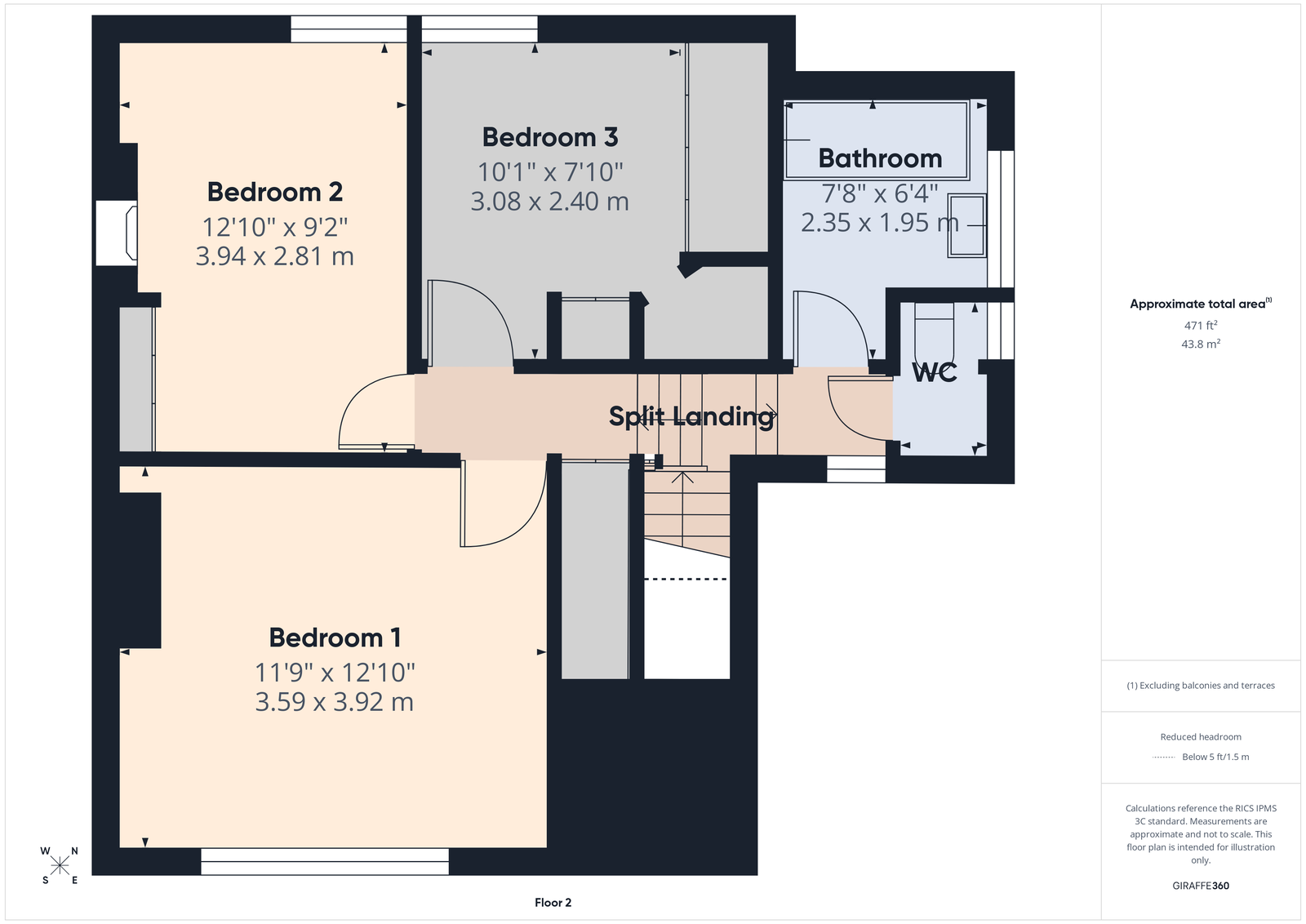 Masters Cottage, Nuthurst Street, Horsham floorplan