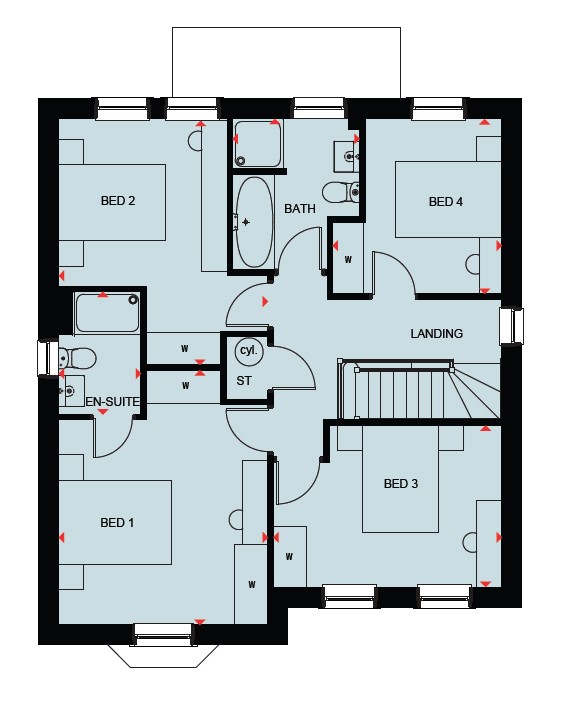 H867641, Llantrisant Road, Radyr, Cardiff floorplan