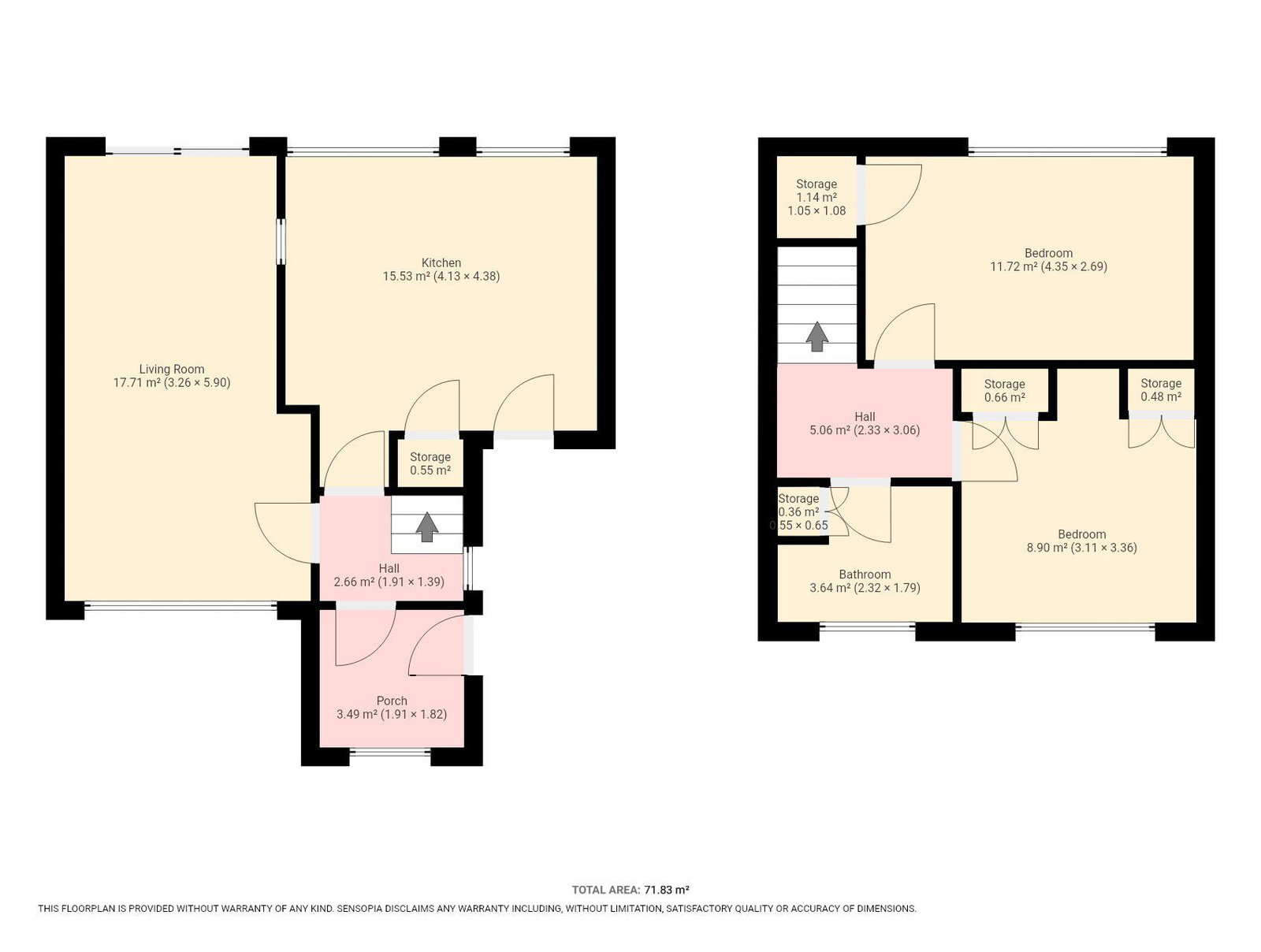 53, Warren Road, Rotherham floorplan