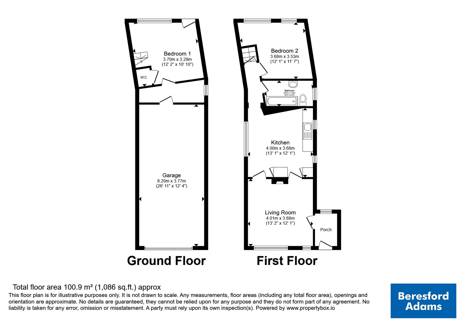 Y Berth,, Minffordd, Gwynedd floorplan