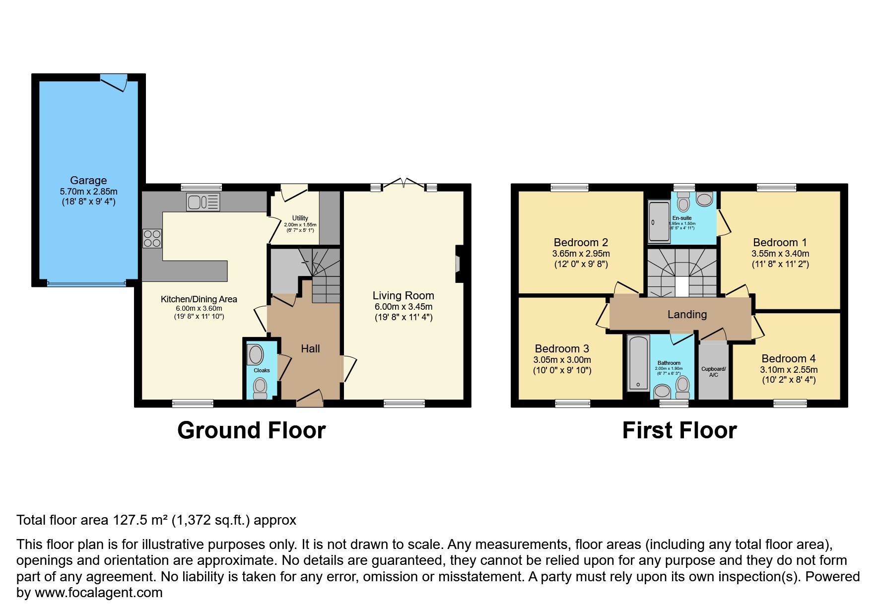 10, Townsend Street, Truro floorplan
